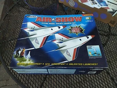 Vintage Estes Air Show Model Rocket Launch Set New In Box # 1480 - Image 1 of 4