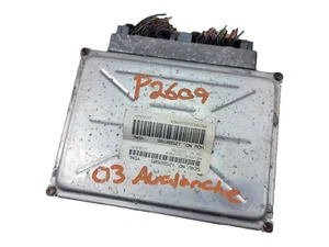 2003 Chevrolet Avalanche Computer Engine Control Module ECM ECU 12582605 OEM - Picture 1 of 12