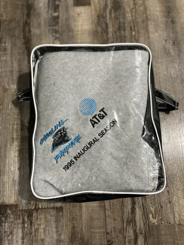 New Carolina Panthers Inaugural Season Blanket by ATT Cover