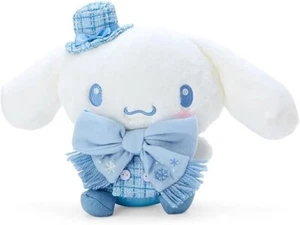 Sanrio Character Cinnamoroll Stuffed Toy  (Winter Dress) Plush Doll Dress up JP - Picture 1 of 3