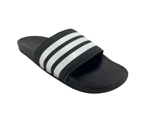Sandali sportivi Adidas uomo neri bianchi slide taglia 11