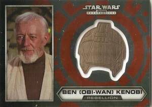 STAR WARS CHROME PERSPECTIVE Gold Medallion trading card #11 Ben Obi-wan Kenobi - Picture 1 of 1