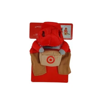 Target Wondershop Costume Animali Domestici Cane Gatto Dipendente Uniforme Rosso XS Extra Small - Foto 1 di 8