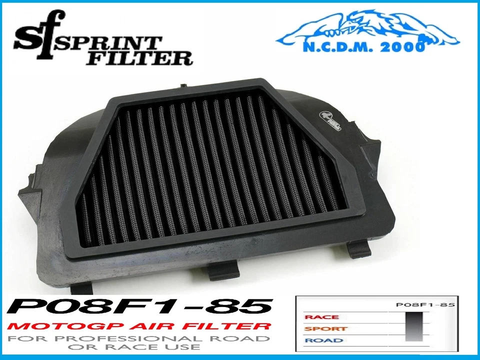 Спортивный воздушный фильтр P08F1-85 Sprintfilter Yamaha 600 YZF-R6 2012 2013 2014 2015 - Изображение 1 из 1