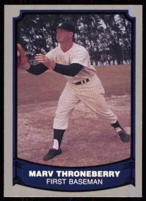 1988 Pacific Legends I Marv Throneberry New York Yankees #48 - Image 1 of 2