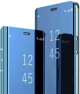 Coque de protection Samsung Galaxy S20 Ultra transparente miroir - Bleu - Photo 1 sur 4