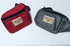 Two Retro vintage Splash Mountain Fanny Pack pouch Grey And Red  Retro 80's New