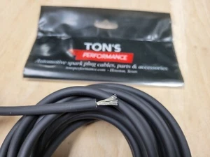 Cable de encendido de bujía de núcleo de cobre estañado de 7 mm vendido por el pie, sin logotipo EE. UU. - Imagen 1 de 3