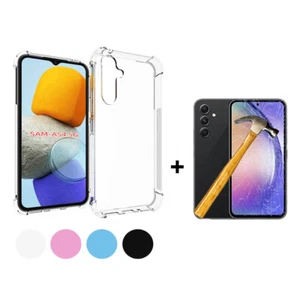 FUNDA PARA SAMSUNG GALAXY A54 5G 6.4" TPU SILICONA ANTIGOLPES REFORZADA+CRISTAL - Imagen 1 de 5