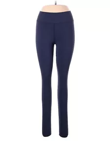 Uniqlo AIRism Womens Leggings Large L Navy Blue UV Protection With Pockets Soft - Picture 1 of 6