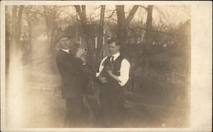 Victorian Portrait Postcard Vintage RPPC United States Photograph Photo c1909 - Picture 1 of 2