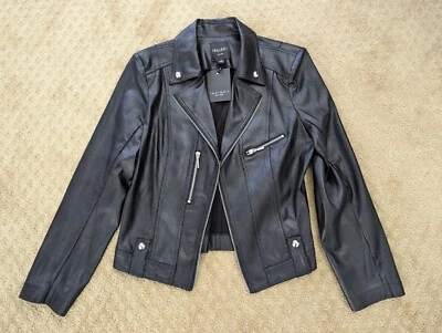 Chaqueta de moto vegana negra Insight New York nueva con etiquetas - 12 Foto 1 de 4