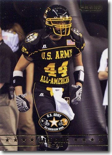 (25) 2009 Jake Golic Razor / Leaf  US Army All-American Football RCs - Image 1 of 1