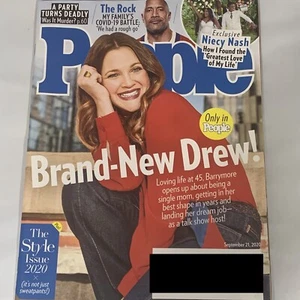 People Magazine September 21 2020 New Drew Barrymore The Rock Niecy Nash Style - Picture 1 of 2