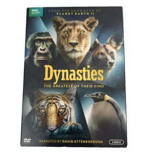 BBC Earth Dynasties, The Greatest Of Their Kind,  2 Disc, Slipcover - Like New - Imagen 1 de 9