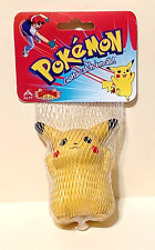 Vintage 2000 Pokemon Pikachu Squeeze Stress Ball Nintendo NEW IN PACKAGE