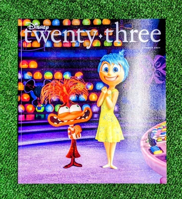 Revista D23 Twenty Three Inside Out 2+DEADPOOL WOLVERINE Disney Verano '24 Nuevo en Paquete Foto 1 de 2