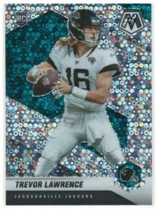 2021 Panini Mosaic Trevor Lawrence No Huddle Disco Variation Silver Prizm Card - Picture 1 of 1