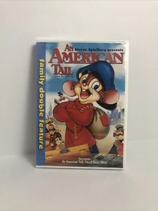 An American Tail Family Double Feature Fievel Goes West (DVD, 2005)NEW Sealed - Imagen 1 de 2