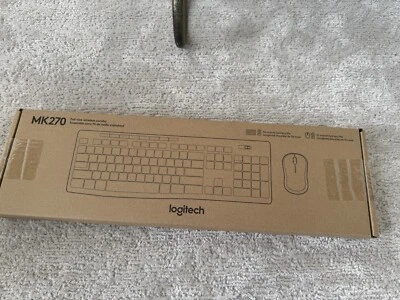 logitech mk270 wireless keyboard and mouse combo - Image 1 of 3