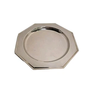 RARO! Vassoio vintage DOPPIA S REGALO Svezia placcato argento anni 70 - Foto 1 di 4