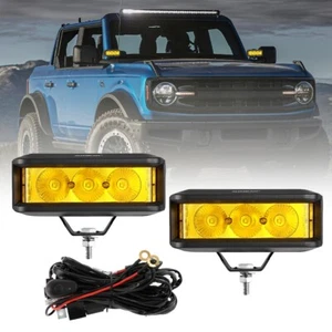AUXBEAM 5" INCH LED Work Light Bar Spot Driving Fog Lamps For Ford Bronco 2021+ - Picture 1 of 12