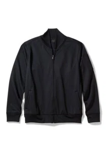 Oakley Men's The Motion Fleece Jacket Full Zipper Sweater Black Grey Size M L XL - Picture 1 of 5