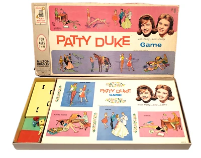 Vintage - Patty Duke Board Game Television Show Family Milton Bradley 1963 - Image 1 of 2