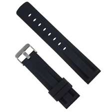 ArmourLite - Replacement Black Rubber Strap Band NBR636 22mm
