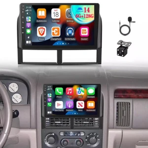 For Jeep Grand Cherokee 1999-2005 Car Radio Android 14 GPS Navi CarPlay 6G+128G - Bild 1 von 20