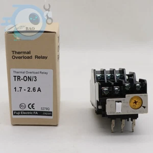 Fuji TR-ON/3 1.7-2.6A Thermal Overload Relay New  TRON/3 1PCS - Picture 1 of 10