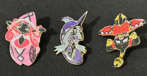 Pokemon Tapu Lele, Tapu Fini & Tapu Bulu Enamel Pins-Includes all 3 - Picture 1 of 2