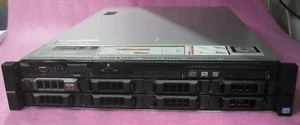 Dell PowerEdge R720 / 1 * E5-2670 8 Core 2.6Ghz / 64GB Mem / 300GB SAS / DVD - Picture 1 of 2