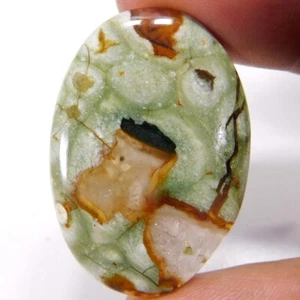 Cabochon ovale riolite naturale 40,65 ct. Pietra preziosa sfusa all'ingrosso - Foto 1 di 3
