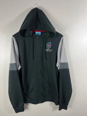 Rugby World Cup 2019 Japan Full Zip Up Hoodie Sweatshirt Men's Size Large - image 1 of 4
