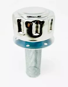 Filler Cap Breather Strainer Steel Chrome for M W Hydraulics Oil Tank - Picture 1 of 7