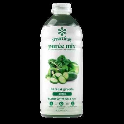 Smartfruit Harvest Greens + Detox, 100% Real Fruit Purée, Non-GMO, No Additives, - Image 1 of 4