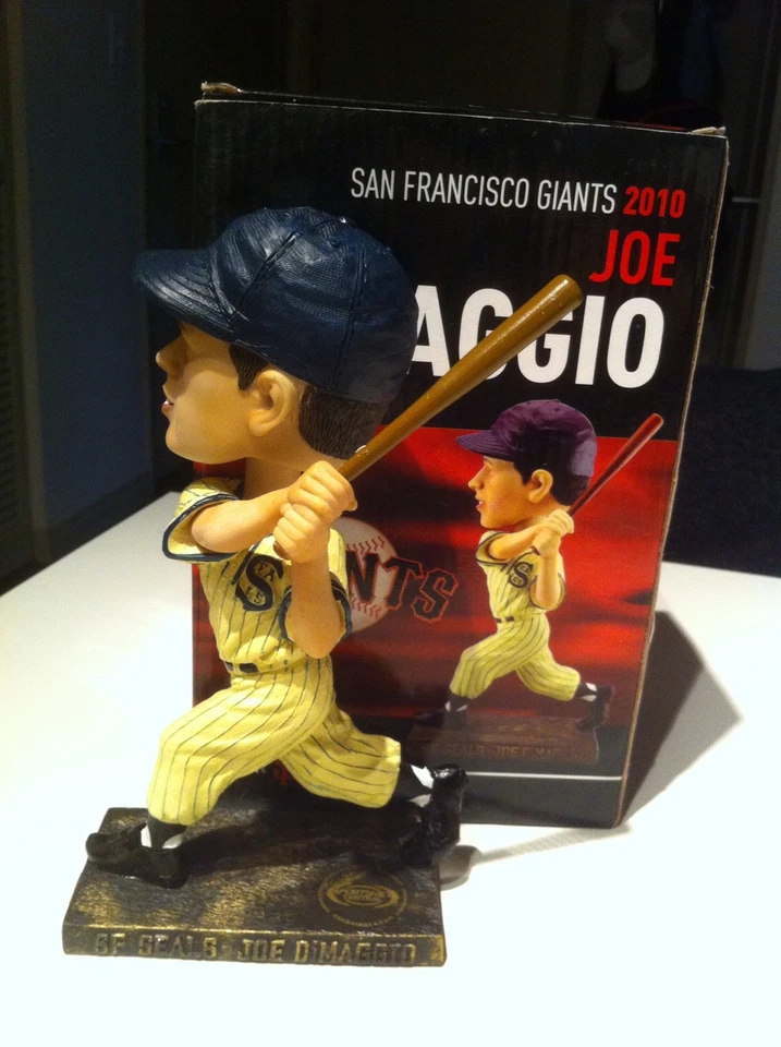 Bobblehead SF Giants 2010 Joe DiMaggio SGA NUEVO EN CAJA Foto 1 de 1