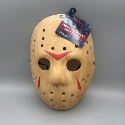 Friday the 13th Jason Voorhees Adult Mask 🎃 New! - Image 1 of 4