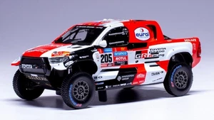 TOYOTA GR DKR HILUX T N.205 RALLY DAKAR 2022 DE VILLIERS-MURPHY 1:43 - Foto 1 di 1