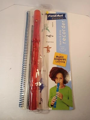 NEW FIRST ACT DISCOVERY LEARN & PLAY RECORDER - Image 1 of 3