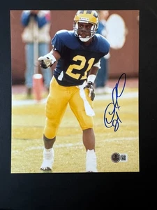 Desmond Howard Rare! autographed signed Michigan Heisman 8x10 photo Beckett BAS - Picture 1 of 1
