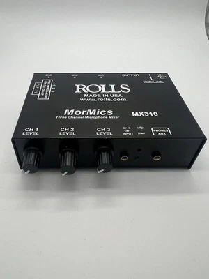 rolls, 3 3 Ch. Mic Mixer/Combiner (MX310) - Image 1 of 4