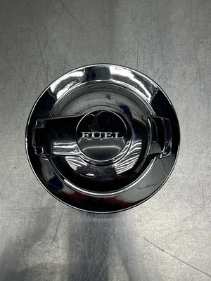 2011 - 2023 Dodge Challenger Gas Door Filler Cap Lid Cover Chrome 68086353 OEM - Image 1 of 4