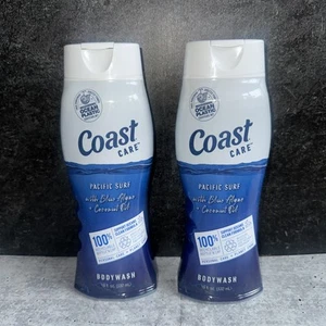 Lotto di 2 lavaggi corpo Coast Care 18 oz, Pacific Surf - Foto 1 di 1