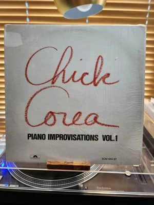 Chick Corea, Piano Improvisations Volume 1, 1971 1st ECM, ECM-1-1014, VG+/VG+ - Image 1 of 4