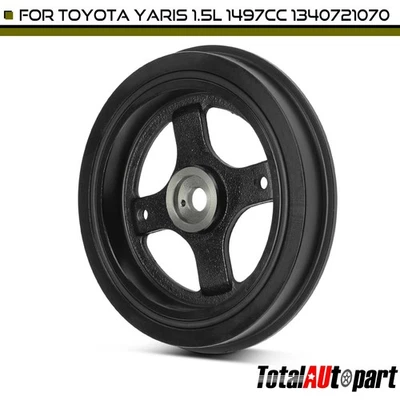 Polea equilibradora armónica del cigüeñal para Toyota Yaris 1,5 L 1497cc P13 13407-21070 Foto 1 de 4