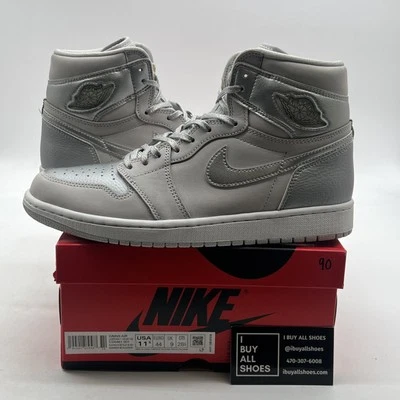 Size 11.5W - Air Jordan 1 High OG Metallic Silver (CD0461-001) - Image 1 of 4