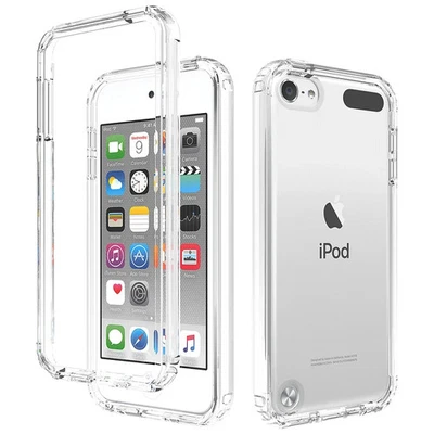 For Apple iPod Touch 5/6/7th Gen Case Crystal CLEAR Shockproof SiliconeTPU Cover