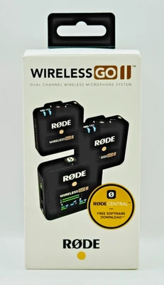 RODE Wireless GO II Dual Channel Wireless Microphone System - NEW SEALED - Image 1 of 4